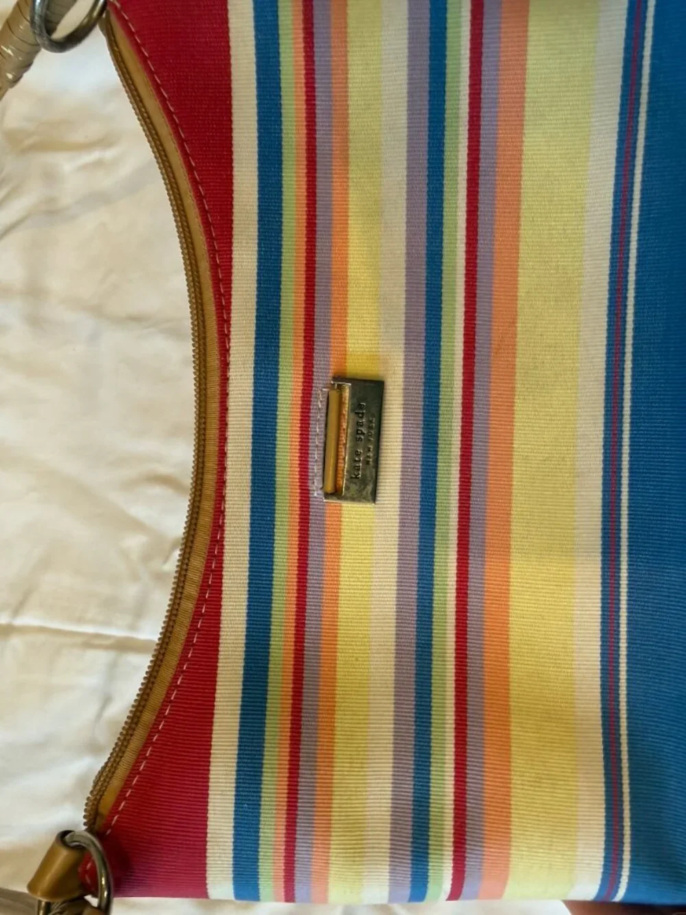 Kate Spade Women's Multicolor striped shoulder/handbag